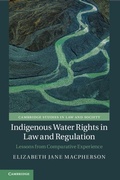 Abbildung von: Indigenous Water Rights in Law and Regulation - Cambridge University Press