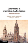 Cover: Experiments in International Adjudication - Cambridge University Press