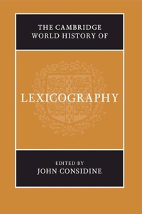 Abbildung von: The Cambridge World History of Lexicography - Cambridge University Press