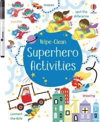 Enlarge image Cover: Wipe-Clean Superhero Activities - Usborne Publishing Ltd