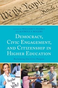 Cover: Democracy, Civic Engagement, and Citizenship in Higher Education - Lexington Books