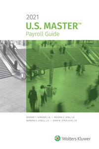 Abbildung von: U.S. Master Payroll Guide - Wolters Kluwer Law & Business