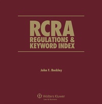 Bild: RCRA Regulations and Keyword Index - Wolters Kluwer Law & Business