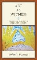 Cover: Art As Witness - Lexington Books