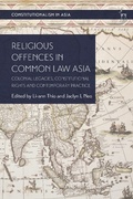 Cover: Religious Offences in Common Law Asia - Hart Publishing
