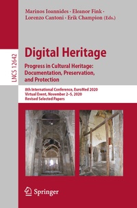 Abbildung von: Digital Heritage. Progress in Cultural Heritage: Documentation, Preservation, and Protection - Springer
