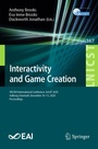 Cover: Interactivity and Game Creation - Springer