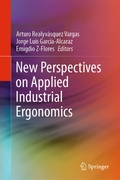 Cover: New Perspectives on Applied Industrial Ergonomics - Springer