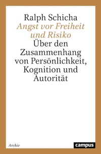 Enlarge image Cover: Angst vor Freiheit und Risiko - Campus Verlag Digital