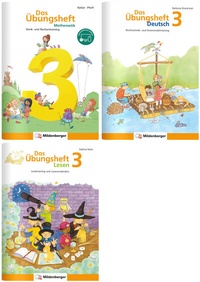 Abbildung von: Sicher ins 4. Schuljahr - Paket: Rechnen - Schreiben - Lesen - Grammatik · Klasse 3 - Mildenberger Verlag GmbH
