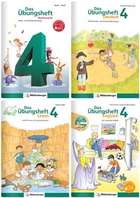 Abbildung von: Sicher ins 5. Schuljahr - Paket: Rechnen - Schreiben - Lesen - Grammatik - Englisch · Klasse 4 - Mildenberger Verlag GmbH