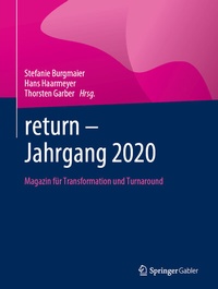 Abbildung von: return - Jahrgang 2020 - Springer Gabler