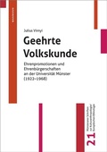 Cover: Geehrte Volkskunde - Waxmann Verlag GmbH