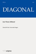 Cover: Stillstand - Brill Deutschland