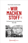 Cover: &raquo;Wir machen Stoff&laquo; - transcript