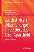 Cover: South African Urban Change Three Decades After Apartheid - Springer