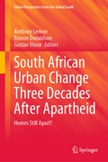 Cover: South African Urban Change Three Decades After Apartheid - Springer