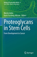Cover: Proteoglycans in Stem Cells - Springer