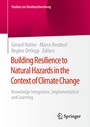 Cover: Building Resilience to Natural Hazards in the Context of Climate Change - Springer