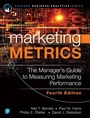 Cover: Marketing Metrics - Pearson FT Press