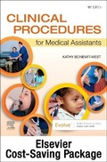 Cover: Clinical Procedures for Medical Assistants - Text and Study Guide Package - Elsevier