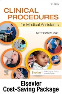 Enlarge image Cover: Clinical Procedures for Medical Assistants - Text and Study Guide Package - Elsevier