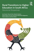Cover: Rural Transitions to Higher Education in South Africa - Routledge