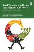 Cover: Rural Transitions to Higher Education in South Africa - Routledge