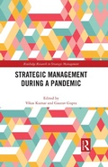 Cover: Strategic Management During a Pandemic - Routledge