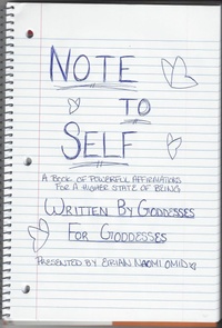 Enlarge image Cover: Note to Self - EirianWrites Studios