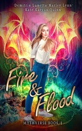Cover: Fire & Flood (Mythverse, #1) - Mythverse