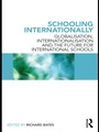 Cover: Schooling Internationally - Routledge