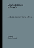 Cover: Language Issues in Canada - Cambridge Scholars Publishing