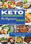 Cover: Keto Cookbook for Beginners 2021 - Jenny Brooks