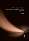 Cover: Persian-English Dictionary - Routledge