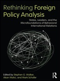 Cover: Rethinking Foreign Policy Analysis - Routledge