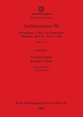 Cover: Archaeometry 98, Volume II - British Archaeological Reports Oxford Ltd