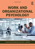 Cover: Work and Organizational Psychology - Routledge