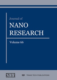 Abbildung von: Journal of Nano Research Vol. 66 - Trans Tech Publications Ltd