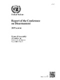 Cover: Report of the Conference on Disarmament - United Nations