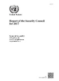 Cover: Report of the Security Council 2017 - United Nations