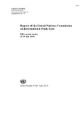 Cover: Report of the United Nations Commission on International Trade Law - United Nations