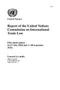 Cover: Report of the United Nations Commission on International Trade Law - United Nations