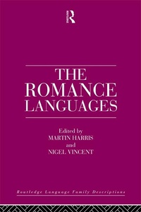 Enlarge image Cover: The Romance Languages - Routledge