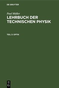 Cover: Optik - De Gruyter