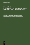 Cover: Premi&egrave;re partie du texte: L'ancienne collection des branches - De Gruyter