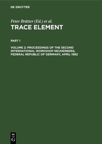 Abbildung von: Proceedings of the Second International Workshop Neuherberg, Federal Republic of Germany, April 1982 - De Gruyter
