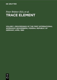 Abbildung von: Proceedings of the First International Workshop Neuherberg, Federal Republic of Germany, April 1980 - De Gruyter