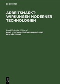Cover: Technologischer Wandel und Besch&auml;ftigung - De Gruyter