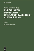 Cover: 1988 - De Gruyter